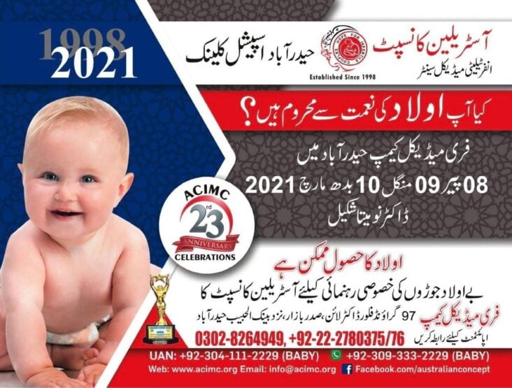 Australian Concept Hyderabad Free Infertility Special Camp