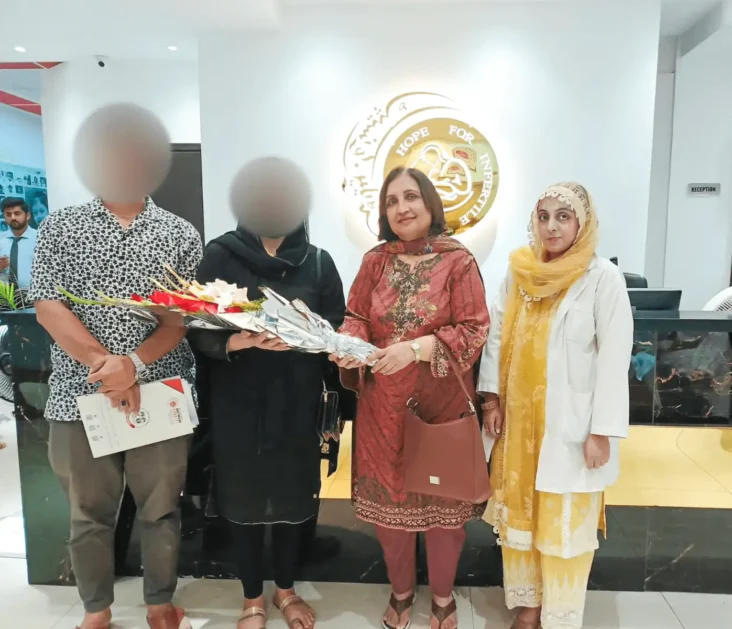 Mr. & Mrs. Kashaf Khan ICSI Positive Patient After 4 Years