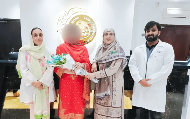 ICSI Positive Patient After 11 Years of Primary Infertility at Australian Concept
