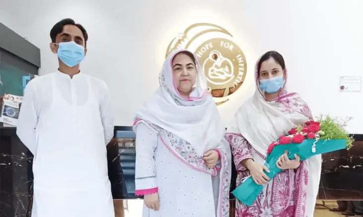 Mr. Kashif Saeed & Mrs. Iqra Munir FET Positive Patient After 6 Years