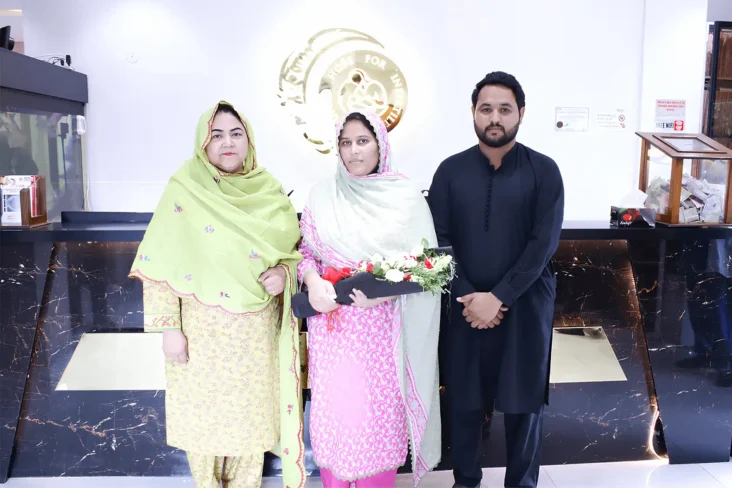 Mr. Zeeshan Sarwar & Mrs. Zabia Afzal ICSI Positive Patient After 4 Years of fertility