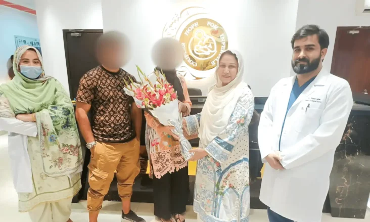 Mr. & Mrs Tabassam ICSI Positive Patient After 23 Years of Primary Infertility at Australian Concept