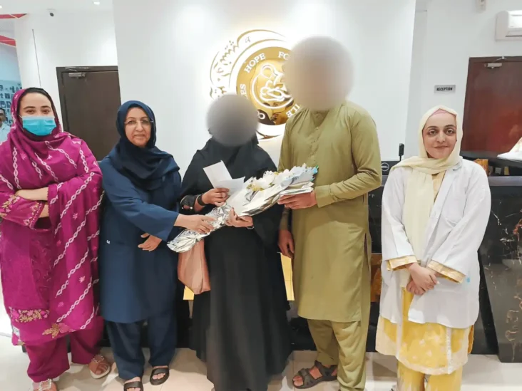 Mr. & Mrs Hazrat Hussain ICSI-FET Positive Patient