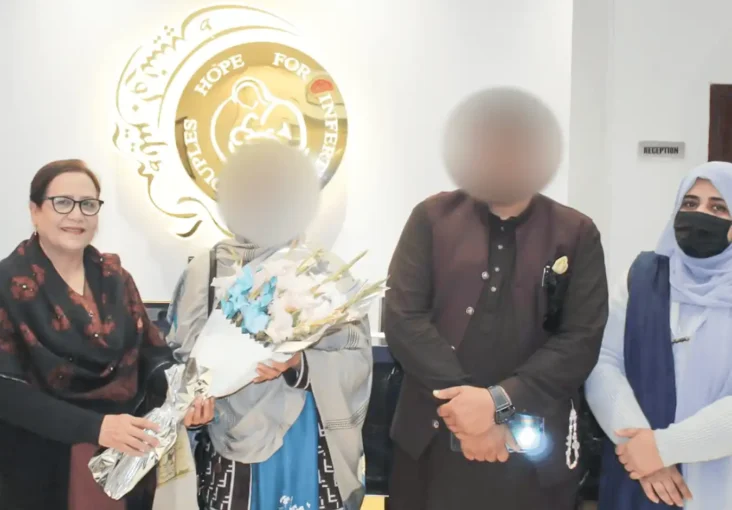 Mr. & Mrs Usman ICSI Positive Patient After 8 Years from Australian concept