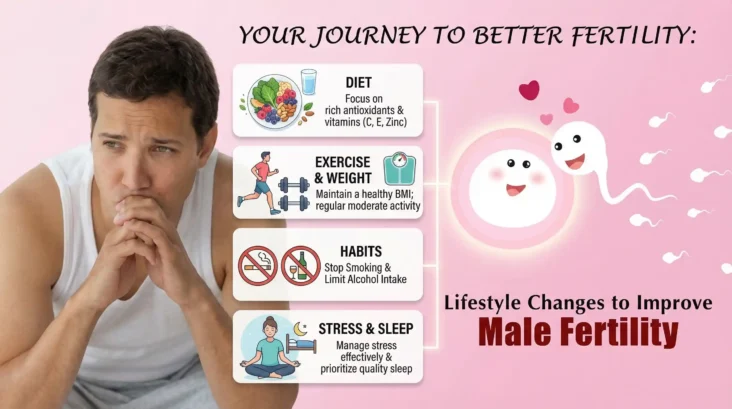 Lifestyle Changes to Improve Male Fertility