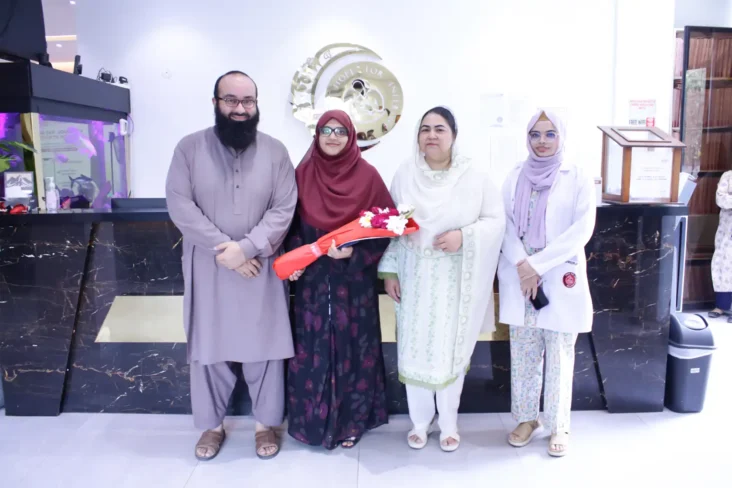 Mr. Yahya Khalid & Mrs. Essha Muneeb PGT-A Positive Patient After 9 Years of Marriage