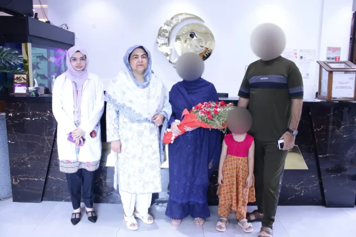 Mr. Ishtaq Ahmad & Mrs. Aqsa Akram ICSI Positive Patient