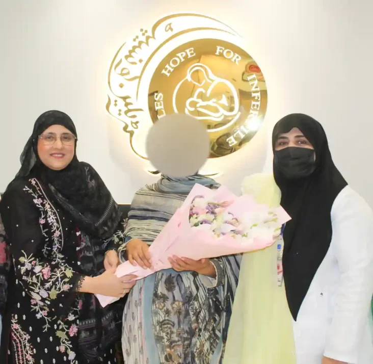 Mr. & Mrs Muhammad Jahanzaib ICSI Positive Patient After 12 years of Marriage at Australian Concept