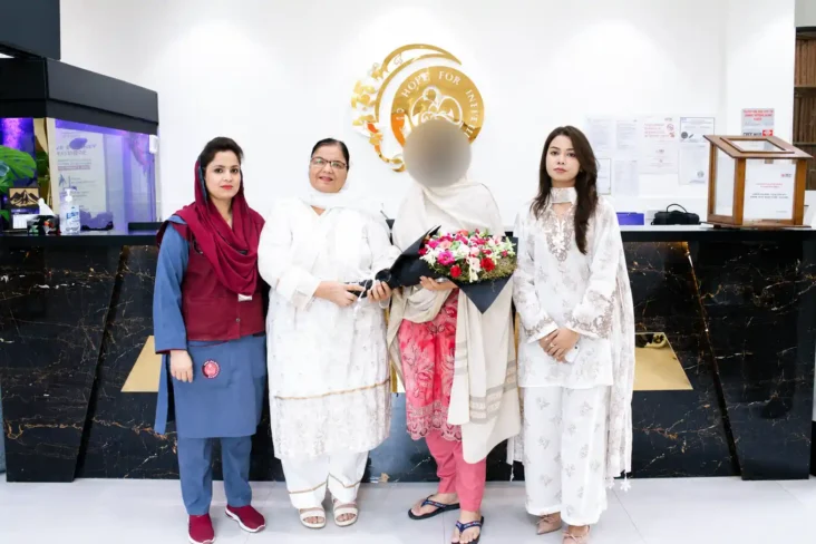Mr. Muhammad Arshad & Mrs. Saida Parveen ICSI Positive Patient After 2 Years of Primary Sub-fertility at Australian Concept