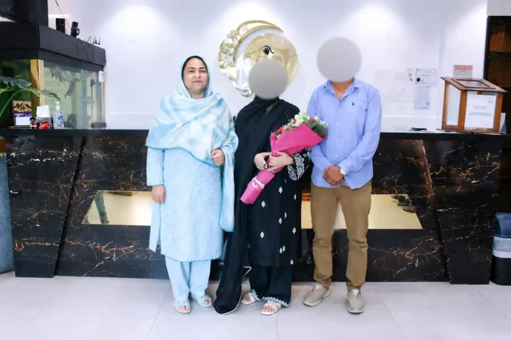 Mr. Rana Zohaib Mrs. Zermeena Zohaib ICSI Positive Patient After 10 Years of Primary Sub-fertility