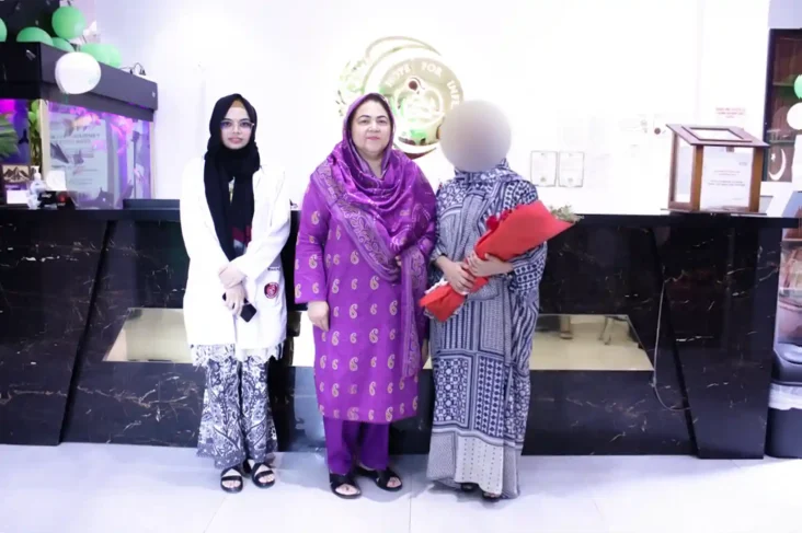 ICSI Positive Patient After 5 Years of Primary Sub-fertility at Australian Concept Infertility Medical Center Lahore