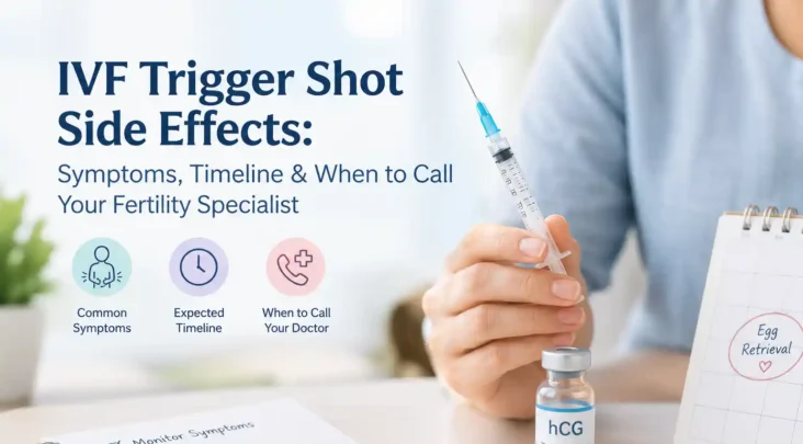 IVF Trigger Shot Side Effects: Symptoms, Timeline & When to Call Your Fertility Specialist